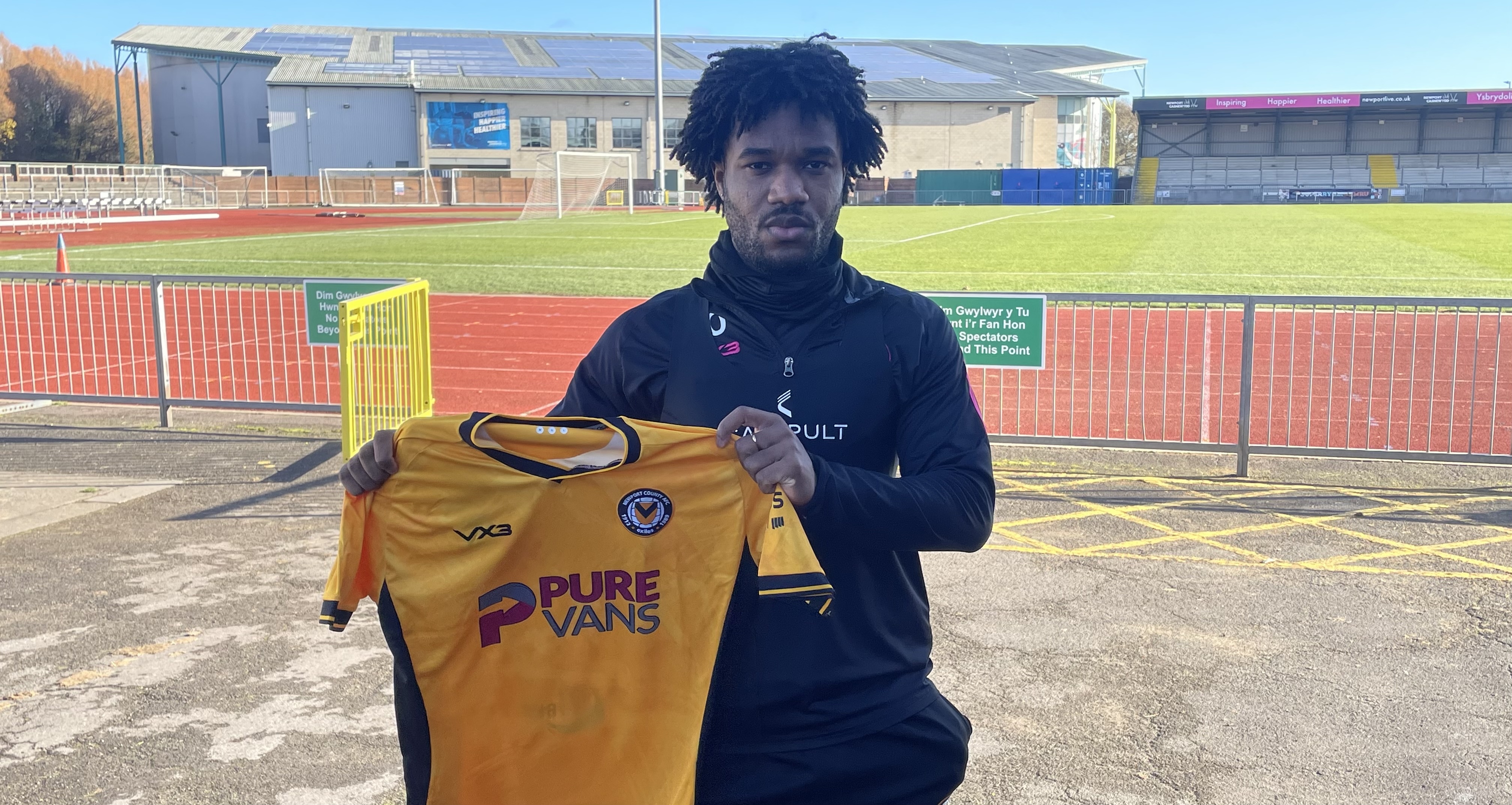 Geoffroy Bony joins Newport County on short-term deal