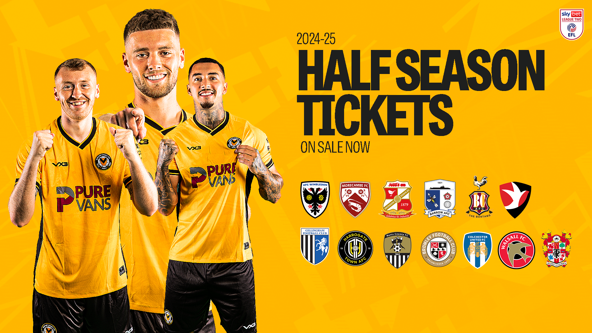 half season tickets 