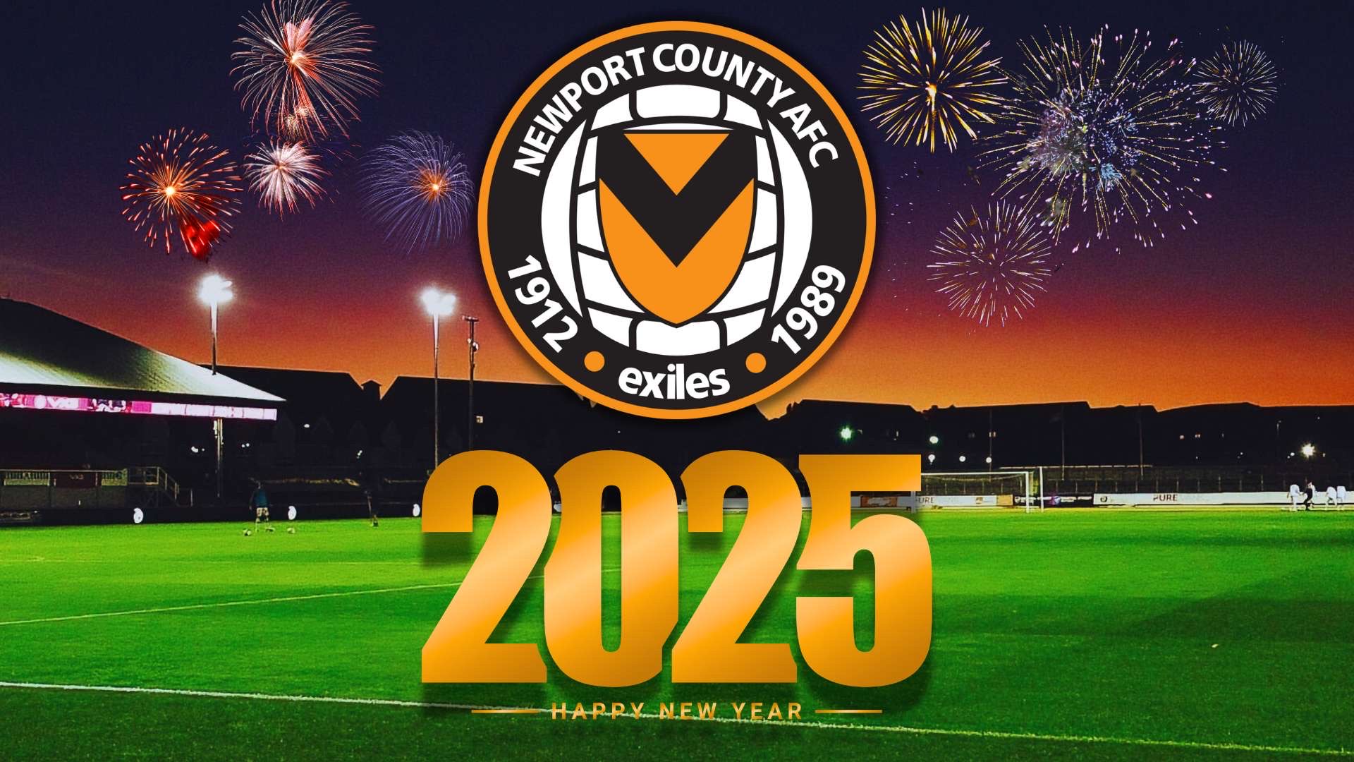 Happy New Year from Newport County 