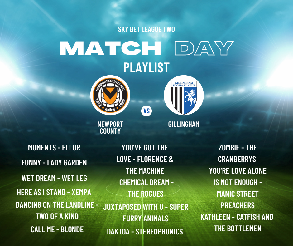 Matchday playlist