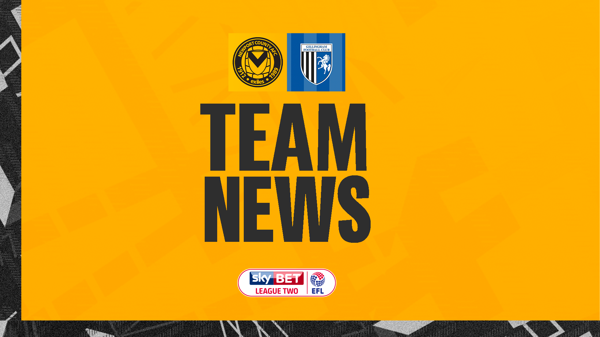 Team news 