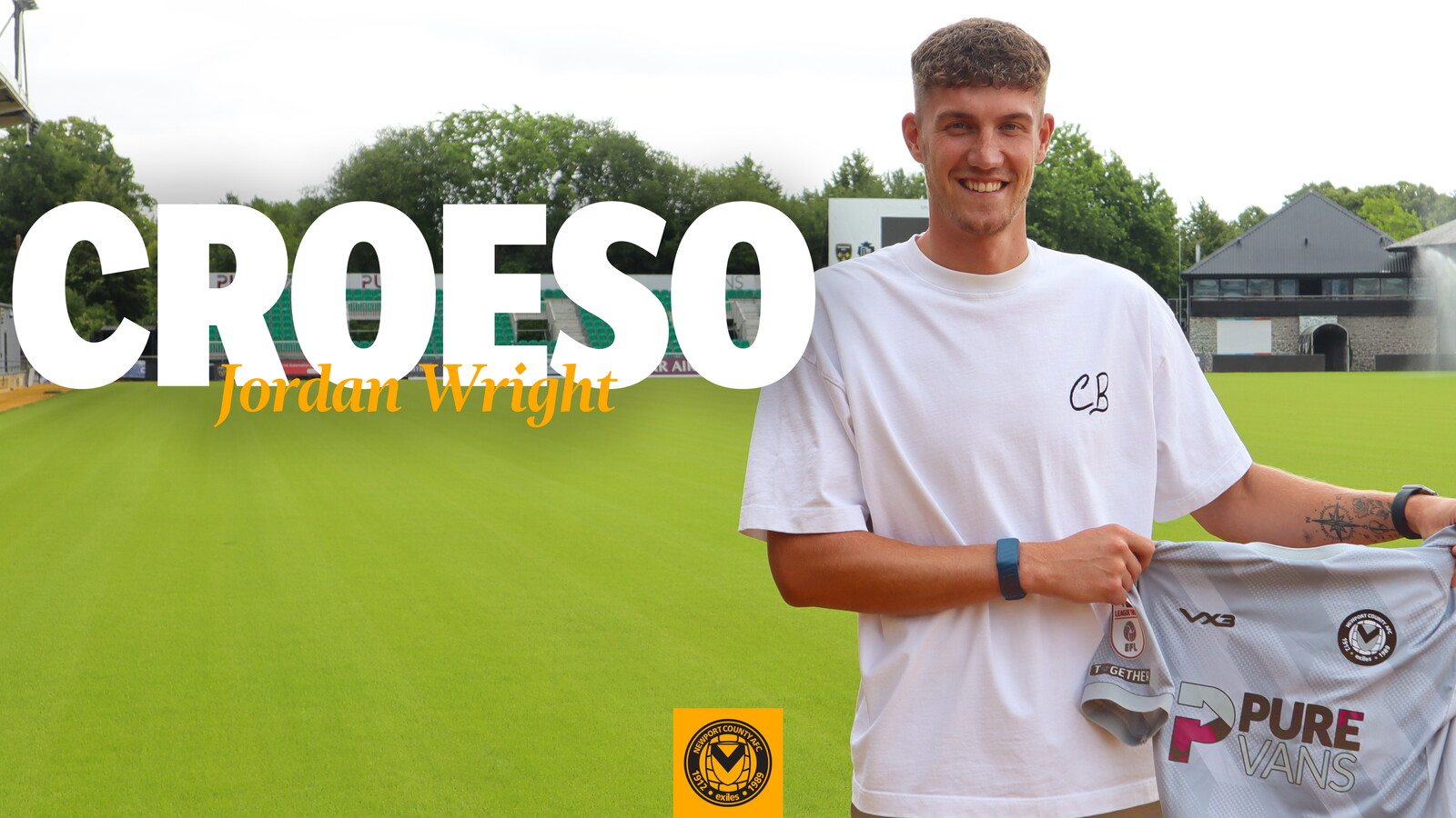 Jordan Wright signs for Newport County | Newport County A.F.C.