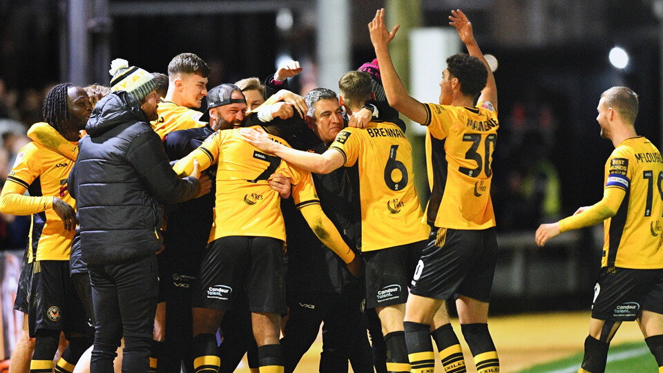 Gallery | Newport County vs. MK Dons