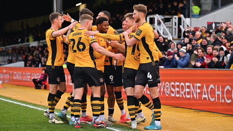 Gallery | Newport County vs. Harrogate Town