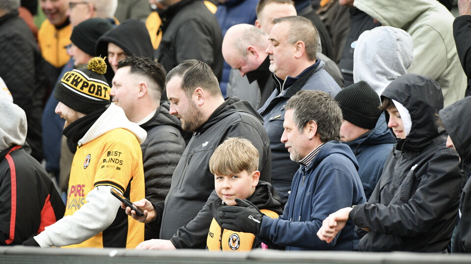 Fan Gallery | Newport County vs. Harrogate Town