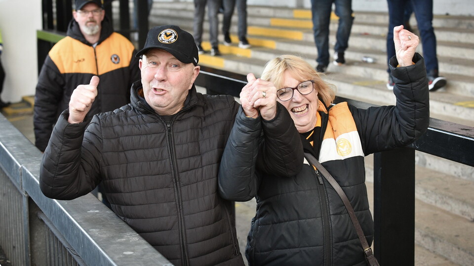 Fan Gallery | Newport County vs. Harrogate Town