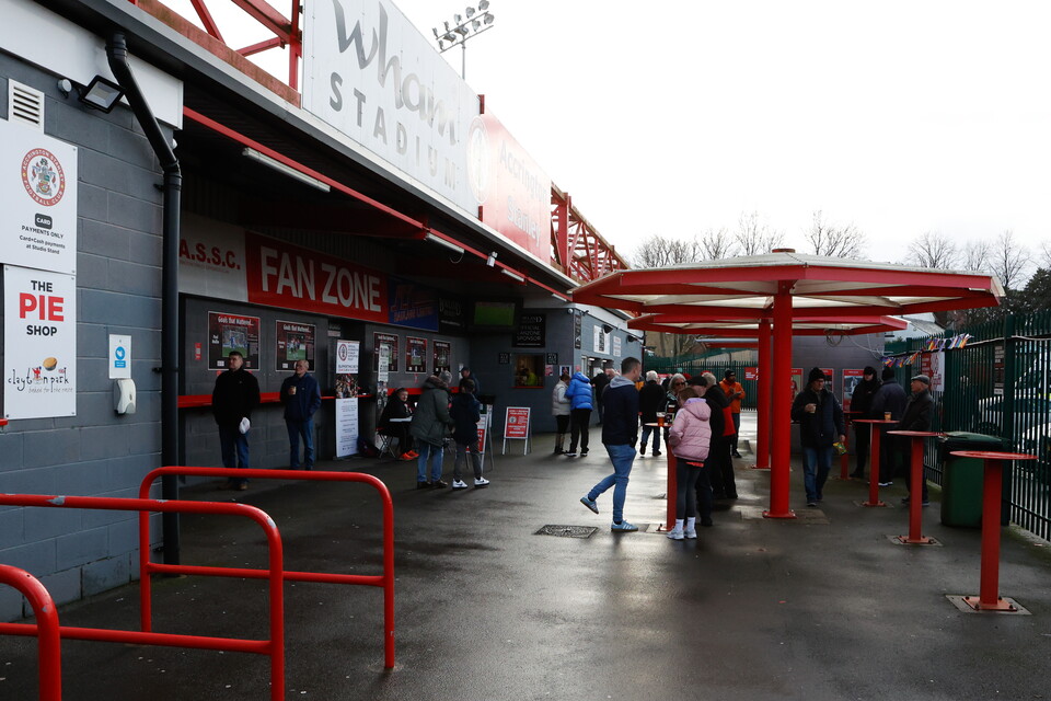 accrington fan zone