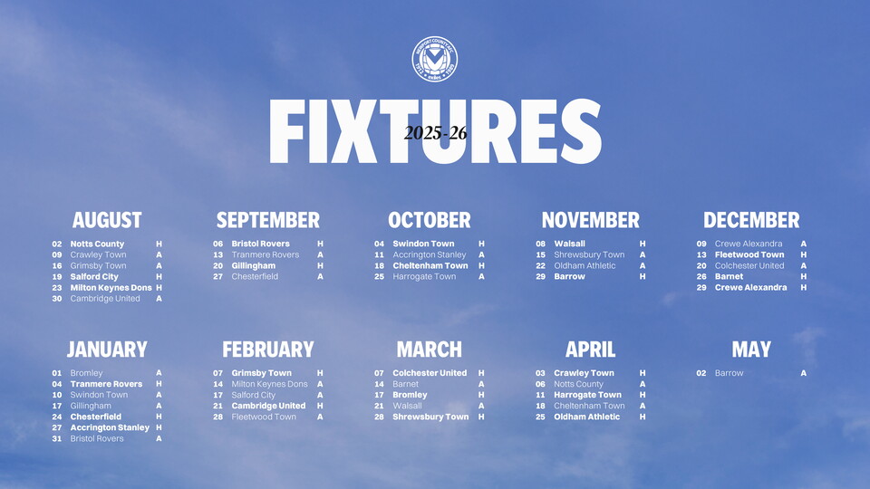 Fixture list 