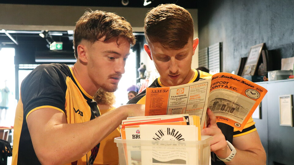 Newport County Home Kit Store Launch 6