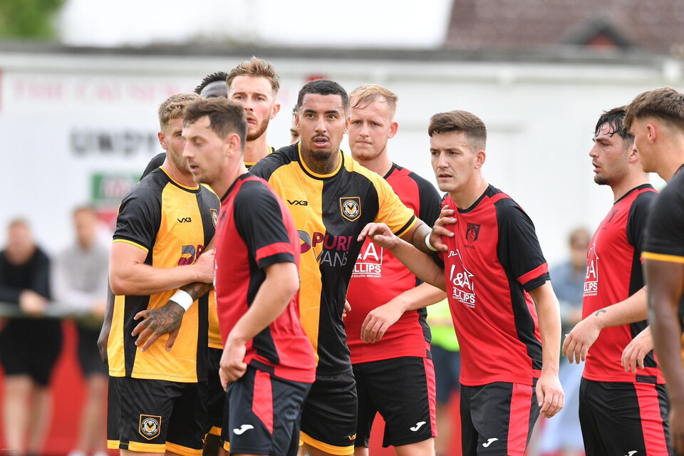 Undy Vs Newport County (5th July 2025) 10