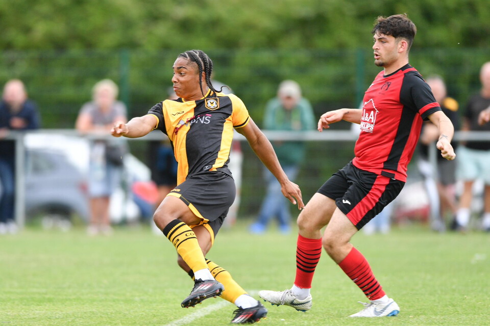 Undy Vs Newport County (5th July 2025) 14