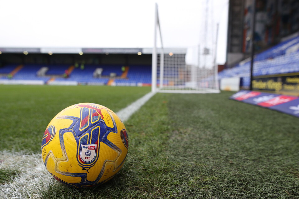 A general view inside Prenton Park