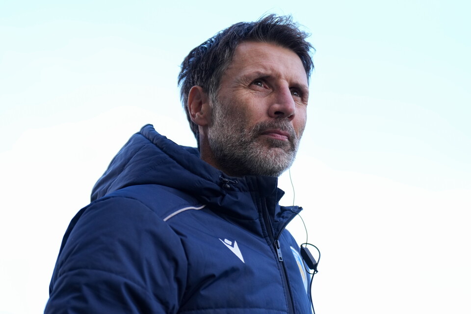 Colchester United Manager Danny Cowley