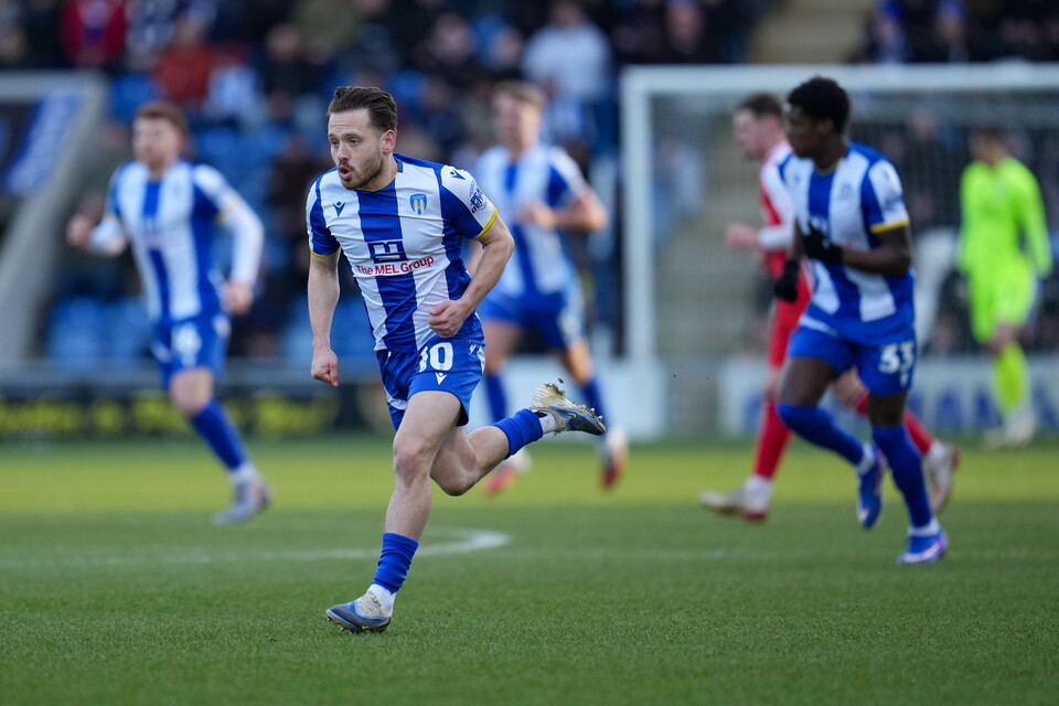 Jack Payne of Colchester United