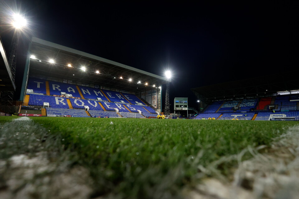 A general view of Prenton Park.