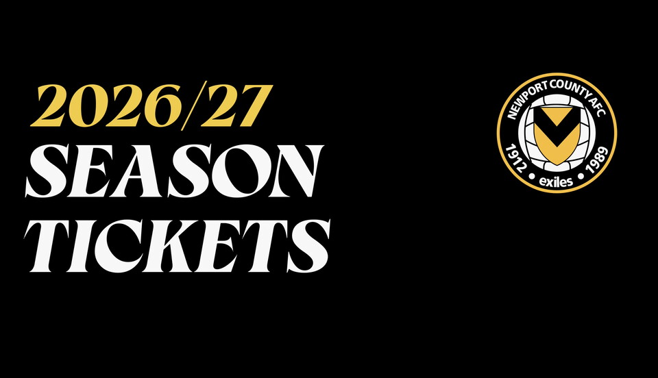 2026/27 Season Tickets