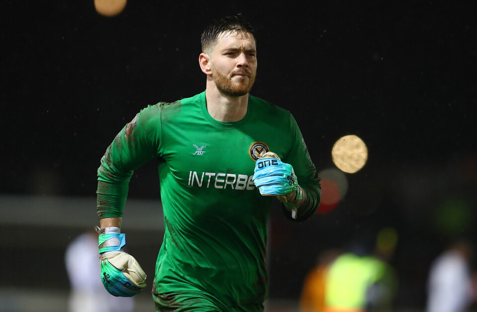 Joe Day of Newport County