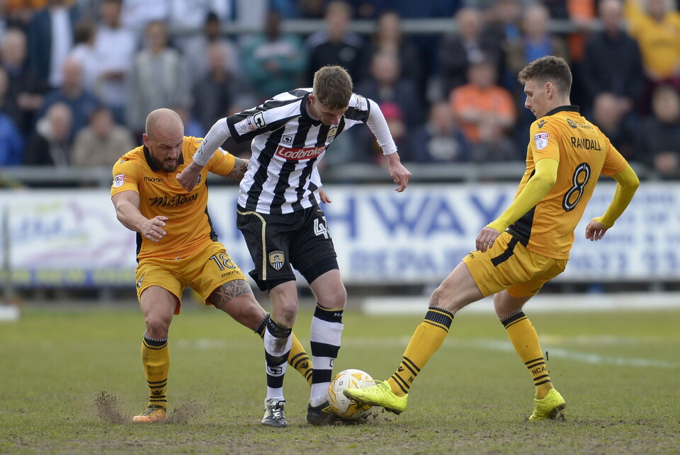 Mark Randall of Newport County