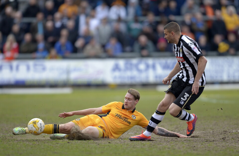 Ryan Bird of Newport County