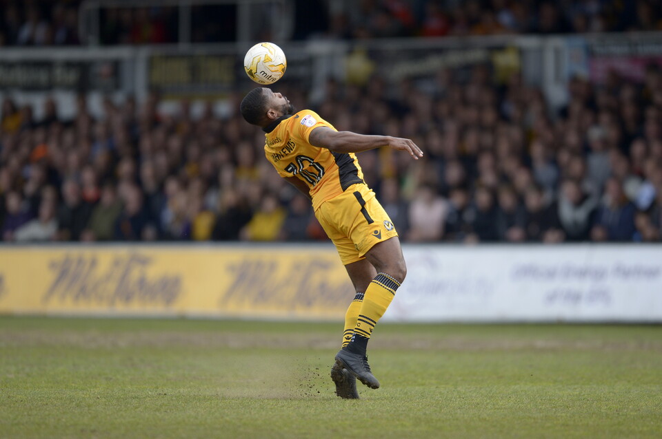 Lenell John-Lewis of Newport County
