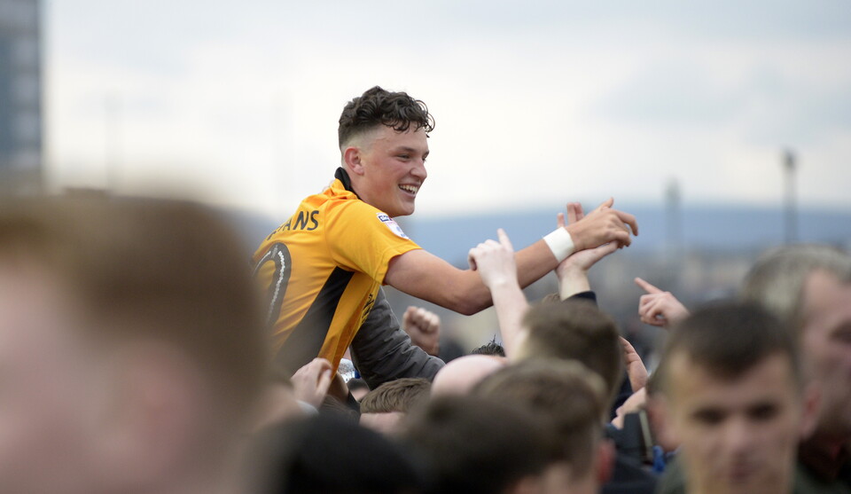 Tom Owen-Evans of Newport County