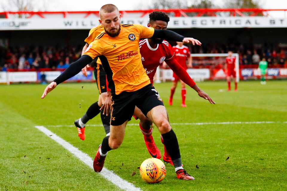 Dan Butler of Newport County