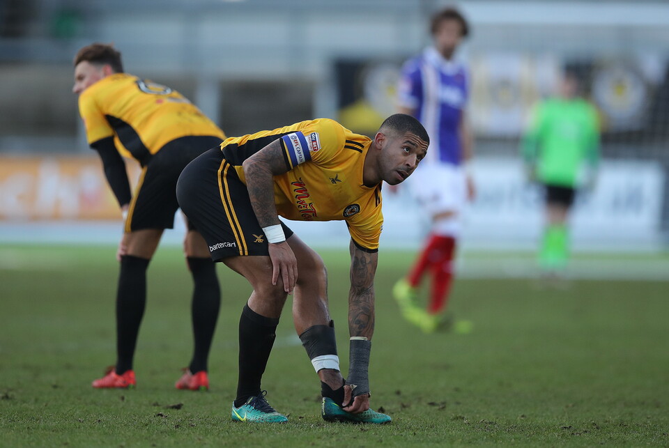 Joss Labadie of Newport County