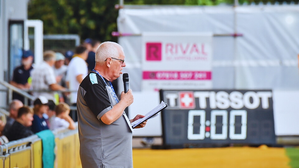 Match day announcement