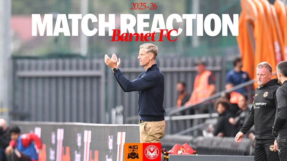 Match Reaction Barnet DH 16X9.