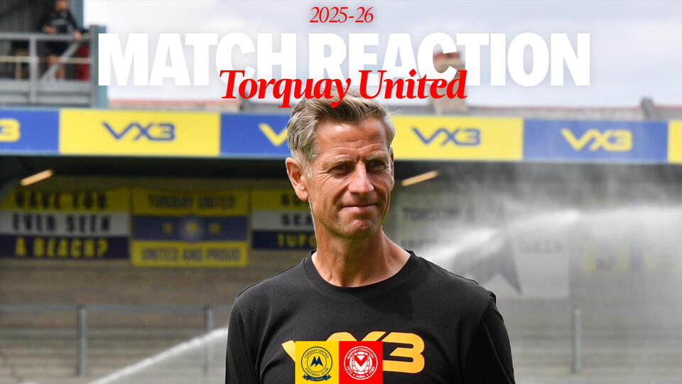 Match Reaction Torquay