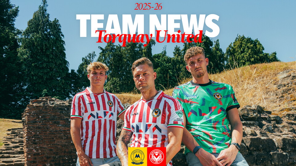 Torquay Away Team News