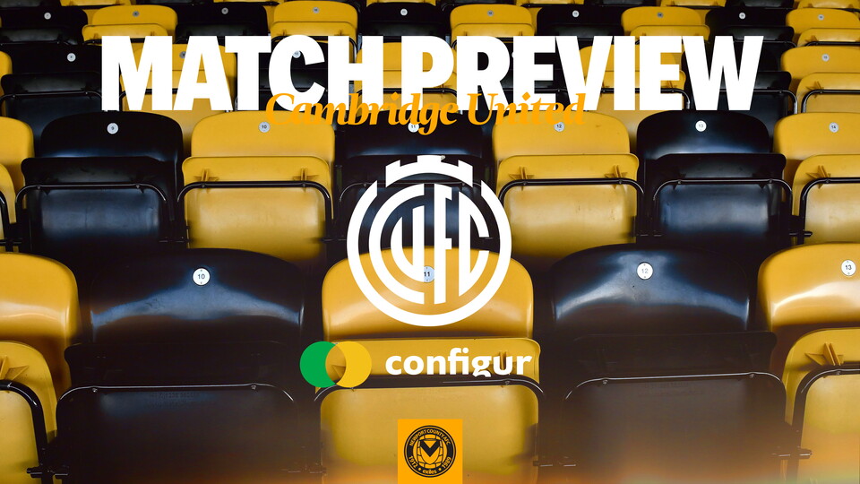 Match Preview Cambridge United 16x9