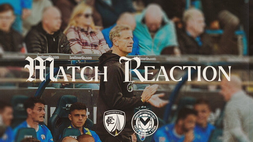 Match Reaction Chesterfield