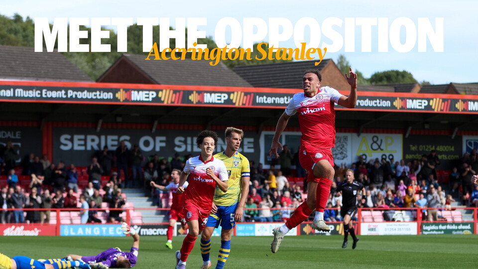 Meet The Oppostion Accrington 16x9