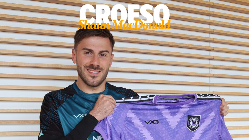 Shaun MacDonald new signing 16x9