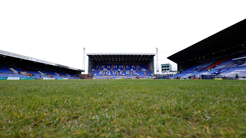 A general view of Prenton Park
