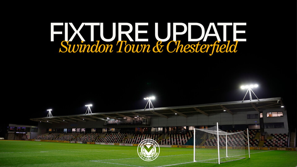 Fixture Update