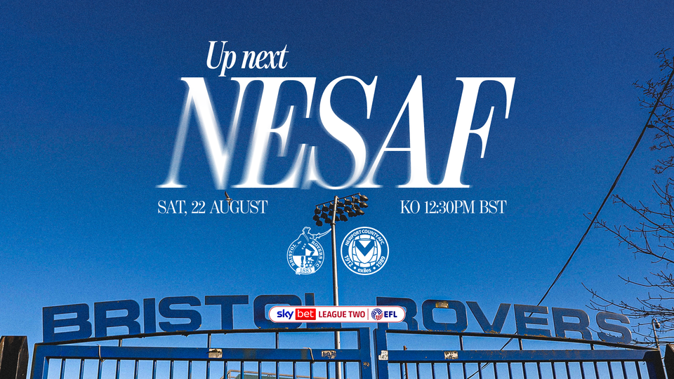 Bristol Rovers Up Next